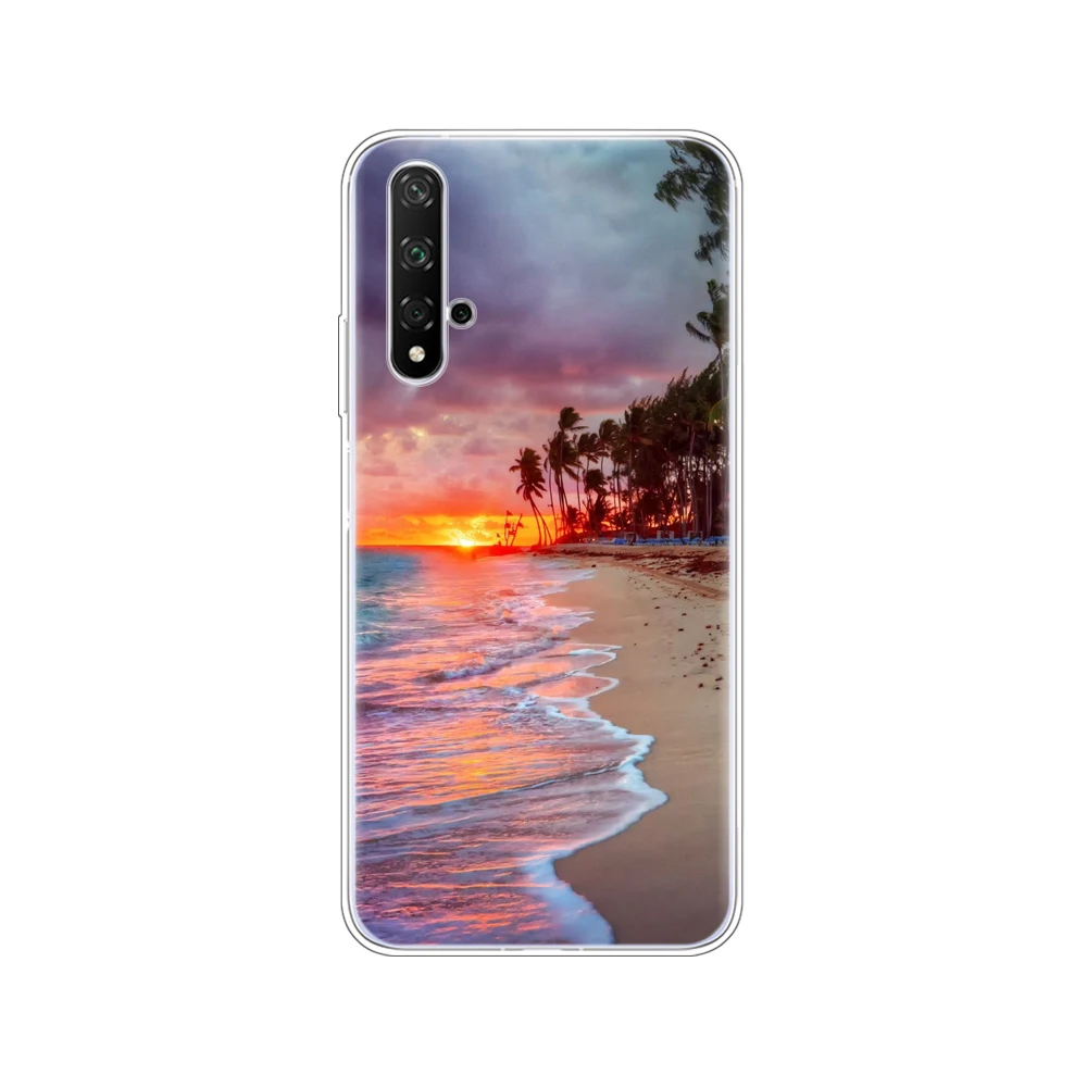 80151 Чехол для Honor 20, силиконовый чехол на заднюю панель, чехол для телефона Huawei Honor 20 Pro Lite Honor20, YAL-L21, YAL-L41, роскошный мультяшный рисунок - Цвет: 80151
