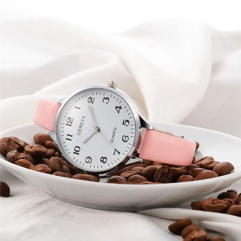 Женские наручные часы, высокое качество, женские часы montre femme Geneva, кварцевые часы, женские часы, reloj mujer, элегантные