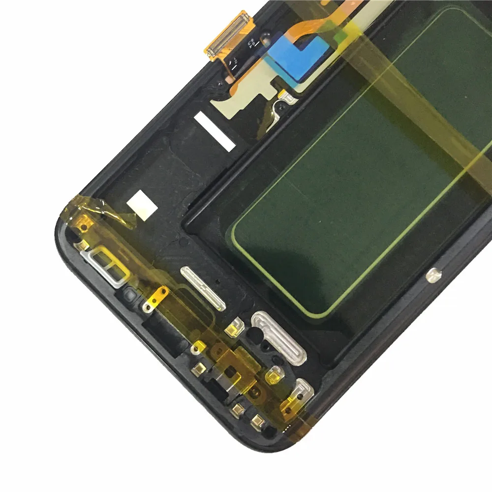 Запчасти для авто ЖК-дисплей с рамкой для Samsung Galaxy S8 плюс G955 G955F G955A G955T G9550 ЖК-дисплей Экран Дисплей сенсорным экраном в сборе