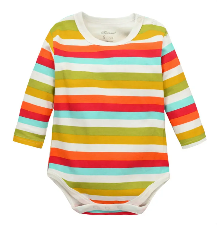 Мультфильм Хлопка Ребенка Комбинезон С Длинным Рукавом Детская Одежда Младенца