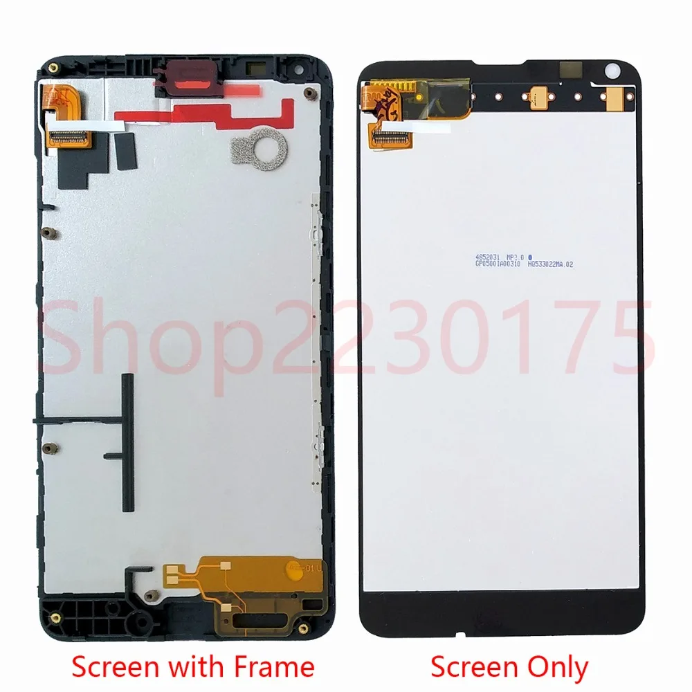 ЖК дисплей для Nokia Lumia 640 с дигитайзером тачскрина в сборе рамкой дисплеем RM 1075