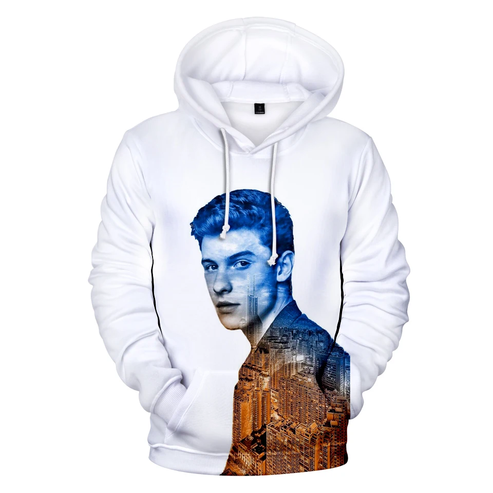 

Aikooki Hot Shawn Mendes 3D Hoodies Men/women Fashion Casual Hip Hop Hoodie 3D Print Shawn Mendes Men's Sweatshirts