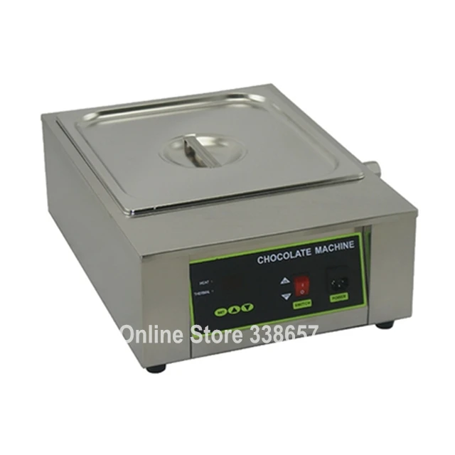 Одиночный резервуар электрический коммерческий шоколадный плавильный станок