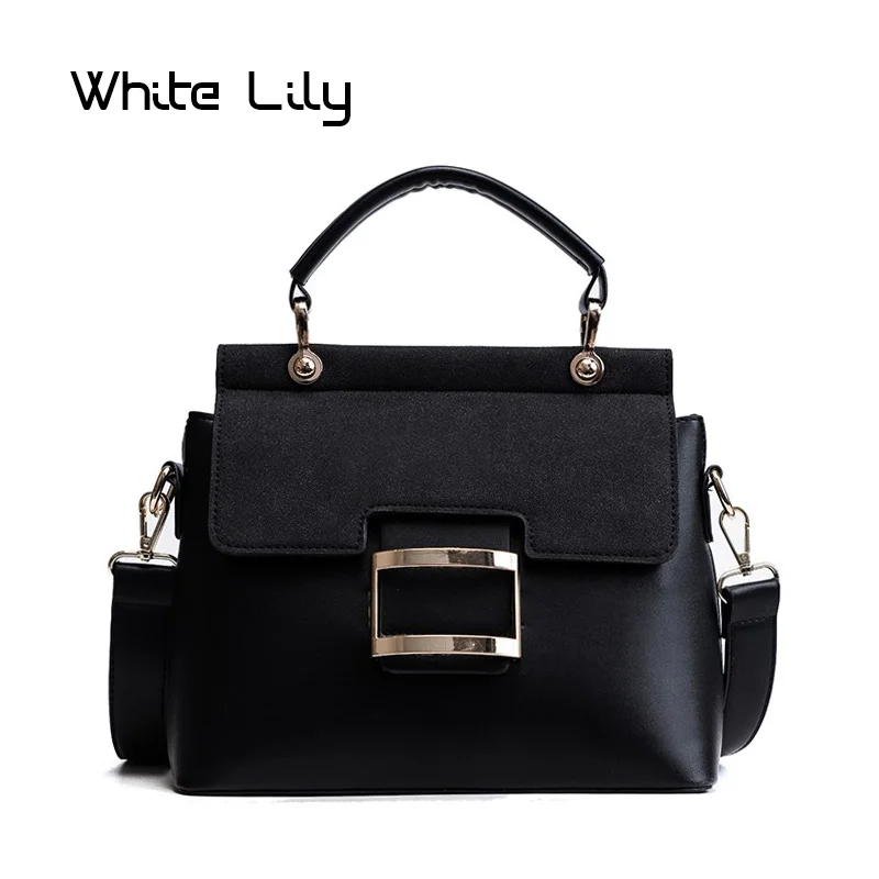 Новинка сумка тоут из нубука и искусственной кожи с верхними ручками женская