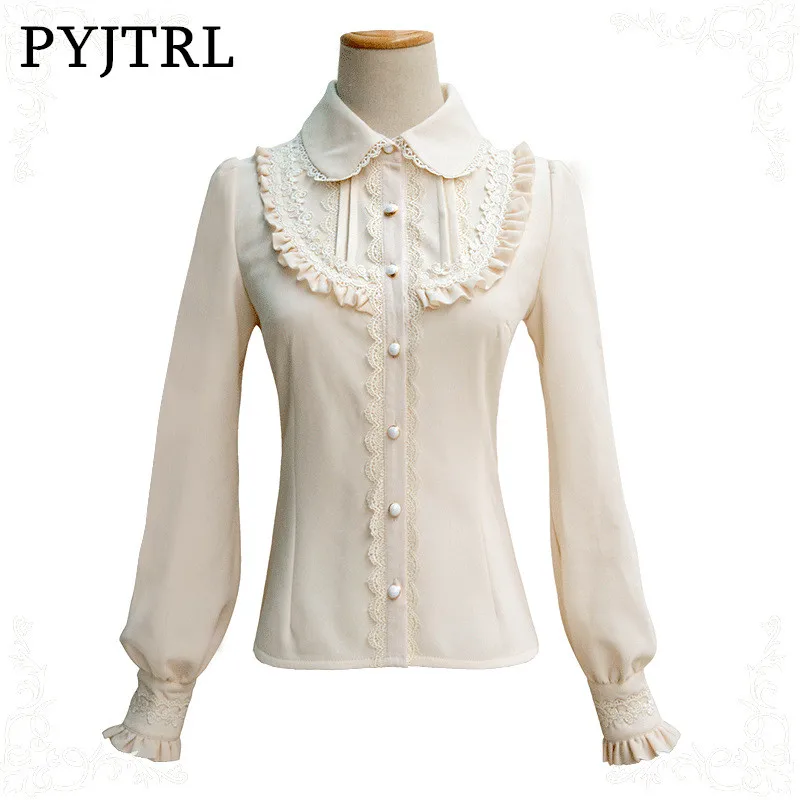 Рубашка PYJTRL Женская осенняя зимняя теплая с отложным воротником|blusa kimono|kimono womenwomen