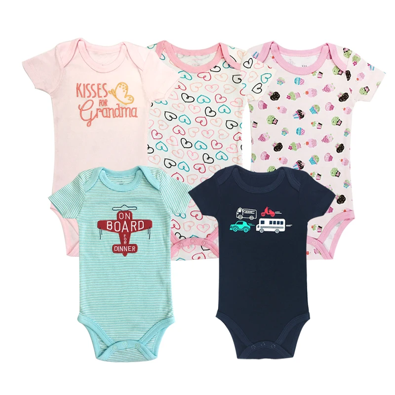 

Fantasia Baby Bodysuit Infant Jumpsuit Overall Short Sleeve boys and girls Baby Clothing Set Summer Cotton Baby's Sets