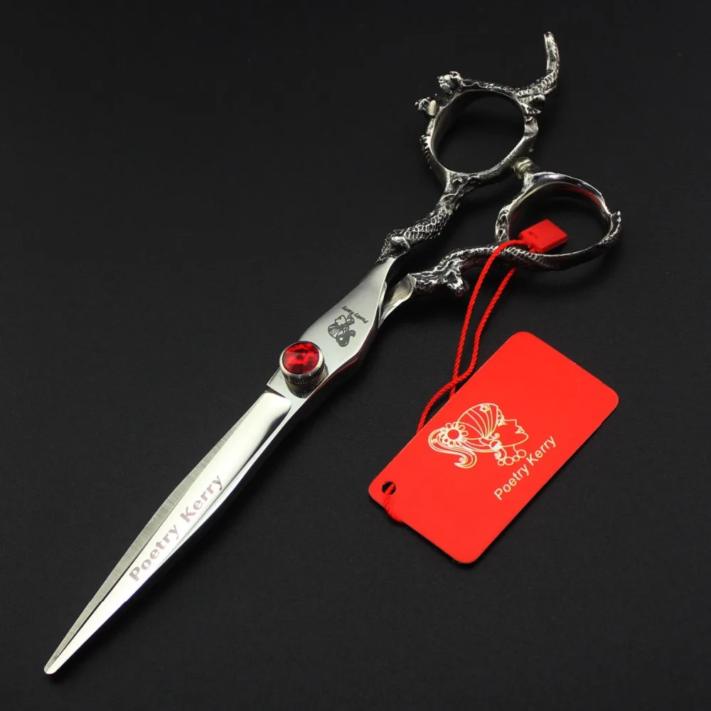 

7.0 inch FL-70 high-grade dragon handle ruby flat shear hairdressing scissors hairdresser hairdressing salon salon scissors