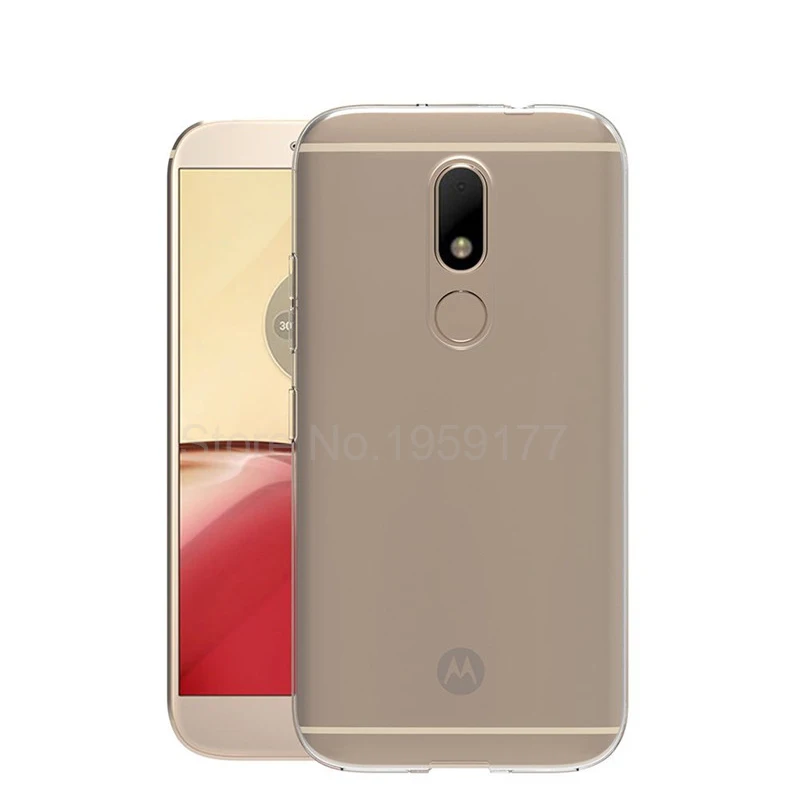 Soft Transparent Case For Motorola Moto M Cover Silicone Back Phone XT1662 XT1663 5.5 inch |