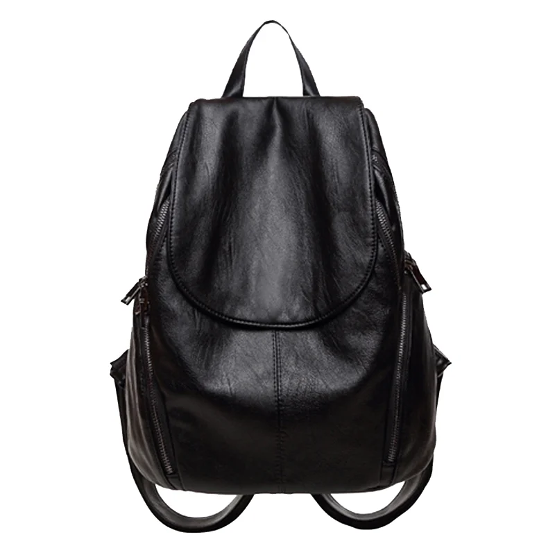 Женский рюкзак из натуральной овечьей кожи женская сумка для компьютера