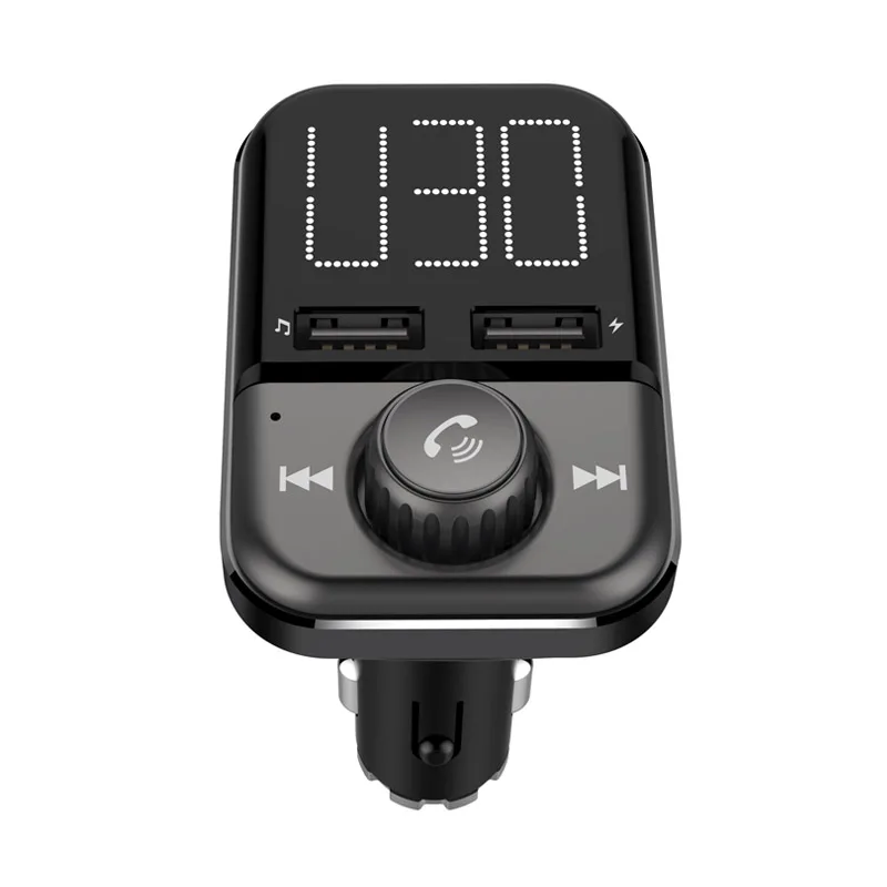 Модулятор FM передатчика YASOKRO U30 автомобильный аудио mp3 плеер Bluetooth гарнитура
