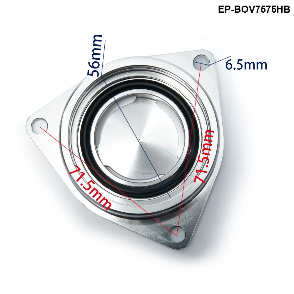 Фото Фланцевый адаптер продувочного клапана SSQV SQV Jdm для Hyundai Genesis 2.0T Turbo 08+ EP-BOV7575HB №2