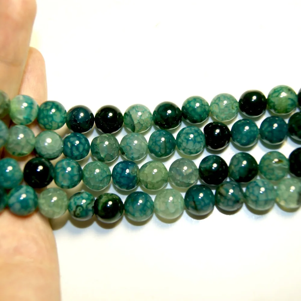 Оптовая продажа высокое качество бусины из натурального камня круглые синие