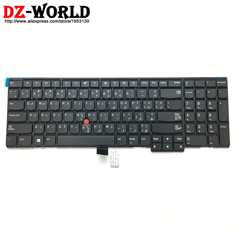 Арабская клавиатура новый оригинальный ноутбук Lenovo Thinkpad L570 Teclado 01AX656 SN20L79840 01AX615 |