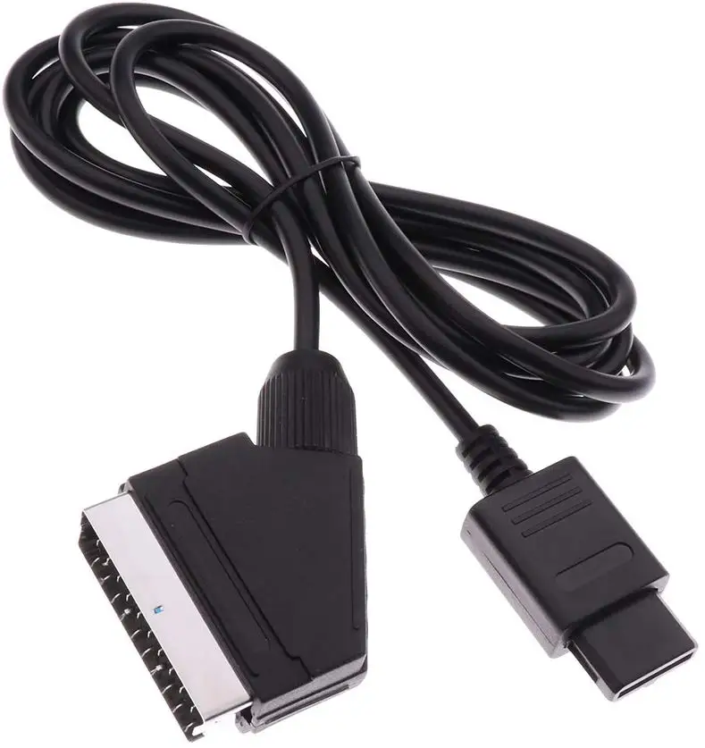 H 10 шт. 6 футов 1 8 м RGB Scart AV кабель для N64 SNES NG Gamecube DC кабеля|Запасные части| |