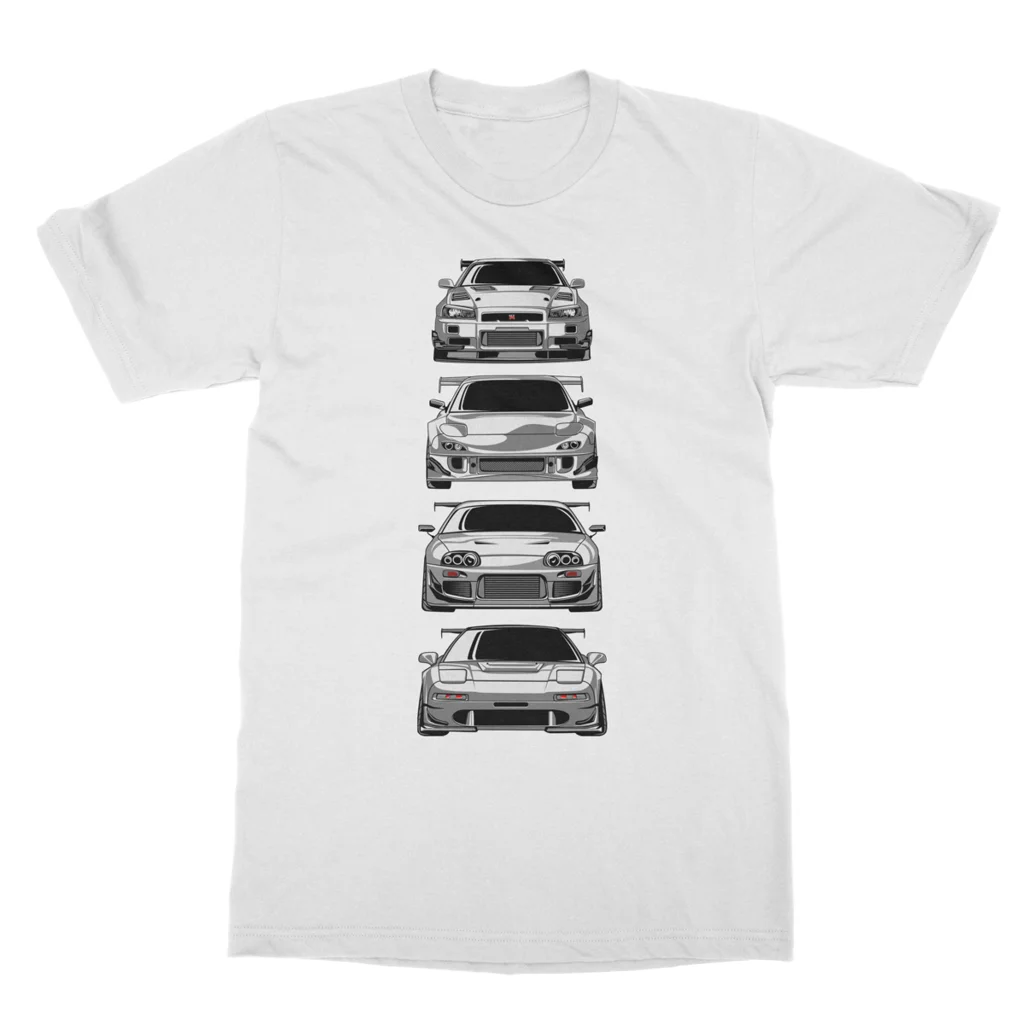 2019 Лидер продаж летние JDM легенды футболка Rx7 японских автомобилей 90s Рубашки