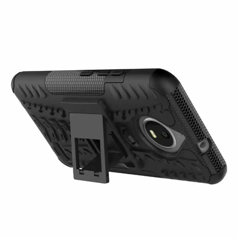 Чехол для Motorola MOTO E4 Гибридный Силиконовый чехол из ТПУ + Жесткая задняя крышка