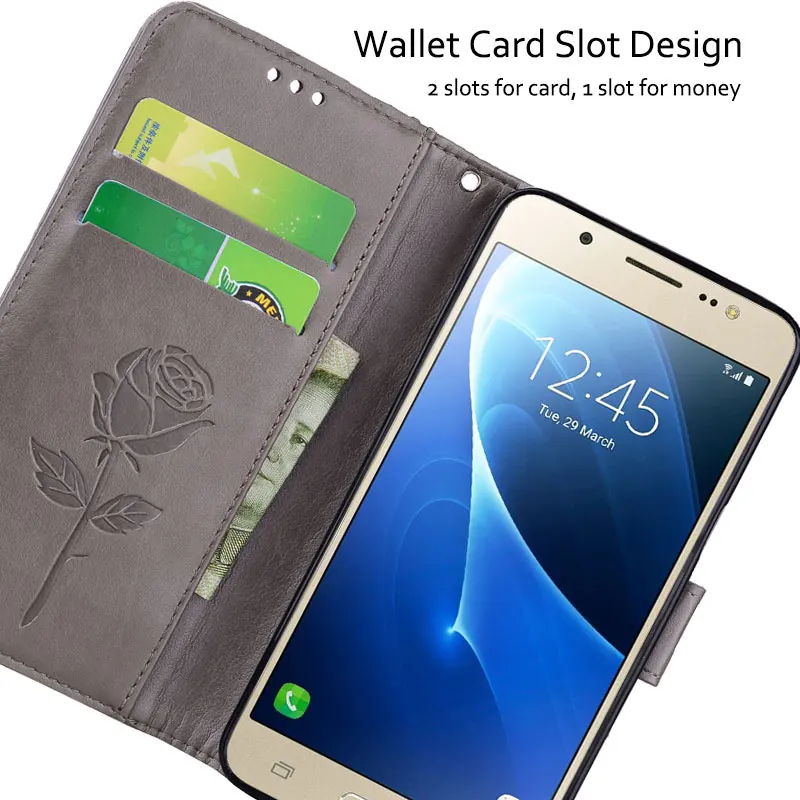 Ударопрочный чехол CHOEOIWE для Samsung Galaxy J3 J5 J7 2016 J310 J510 J710 2017 J730 J530 J330 кожаный бумажник