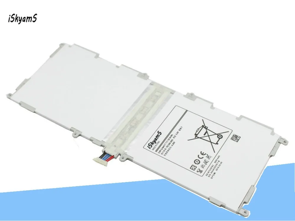 1x6800 мА/ч EB BT530FBC/EB BT530FBE запасная батарея для Samsung Galaxy Tab 4 10 1 &quotT530 T531 T535 P5220 SM