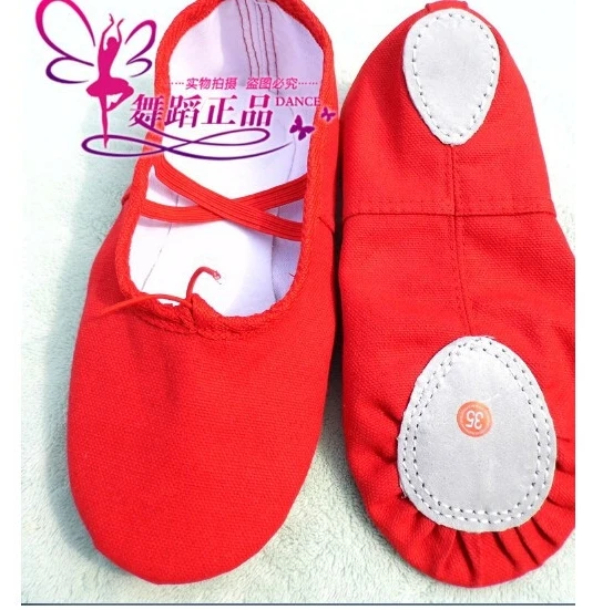 Балетки холщовые для женщин розовые текстильные танцевальные туфли плоская