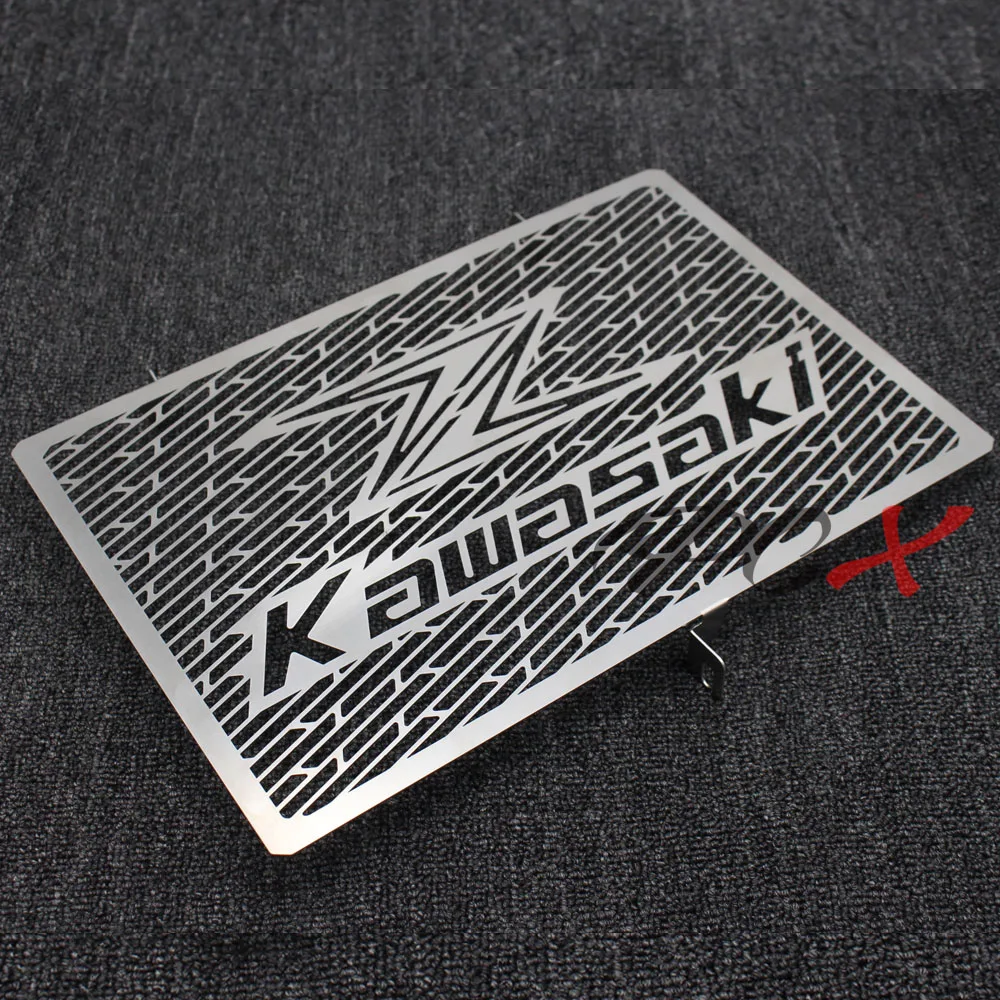 For Kawasaki Z750 Z800 ZR800 Z1000 Z1000SX Silver Motorcycle Accessories Radiator grille guard protection cover