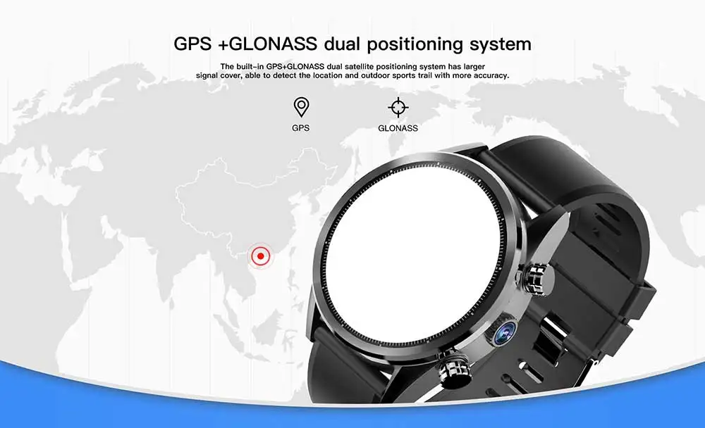 KOSPET Hope Lite Android7.1 Смарт-часы 1 Гб+ 16 Гб Dual 4G 1,3" AMOLED wifi gps 8.0MP IP67 водонепроницаемые MTK6739 Смарт-часы телефон