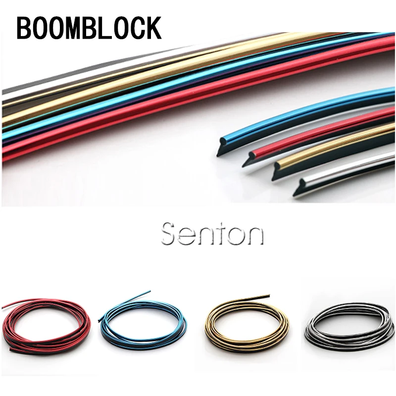 

Бумблок 5 м, декоративная форма для интерьера для Mazda 3, 6, 2, CX-5 CX5 для Nissan Qashqai, CX-7, Juke, TIIDA, Note, Almera, March