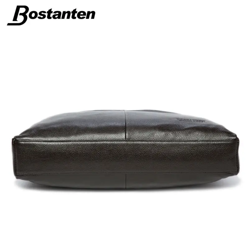 Bostanten 2017 Мужской портфель из натуральной кожи сумка мессенджер мужская для
