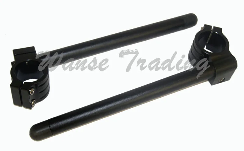 

CNC Universal Racing Clip on Ons Clipon Fork Tube Handlebars Black For 31MM 33MM 35MM 36MM 37MM 39MM 41MM 43MM 45MM 46MM 48MM