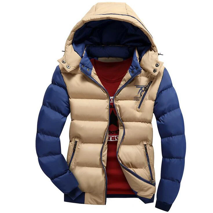 Новый 2019 на весну и зиму куртка для мужчин брендовая хлопковая одежда высокого