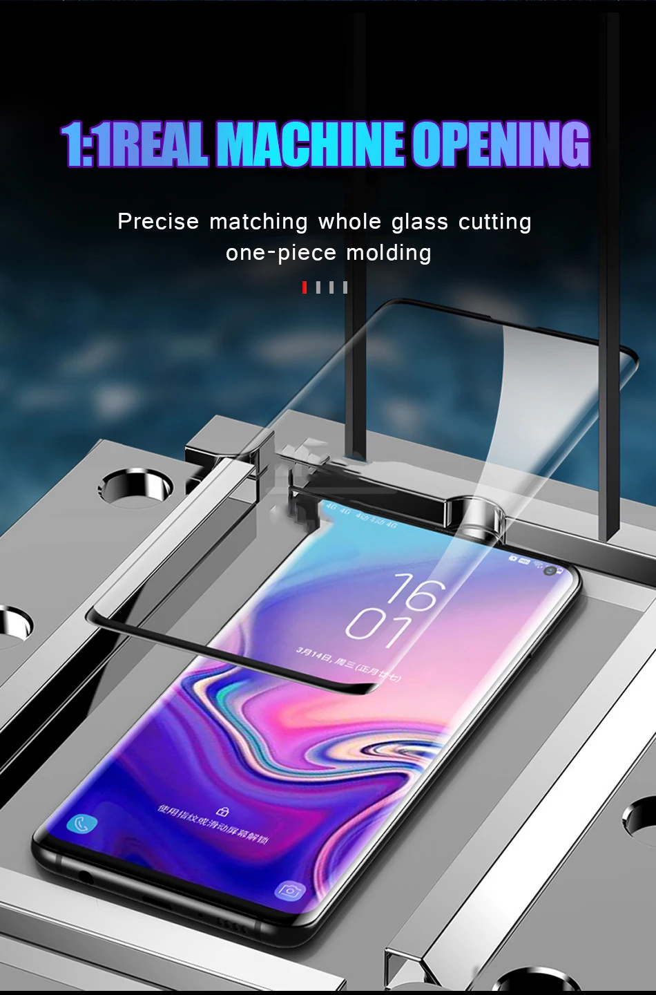 10 шт. 15D изогнутые, с полным охватом закаленное стекло для samsung Galsxy S10 Plus S9 S8 S7 S6 Note 10 Pro 9 8 Защитная пленка для экрана