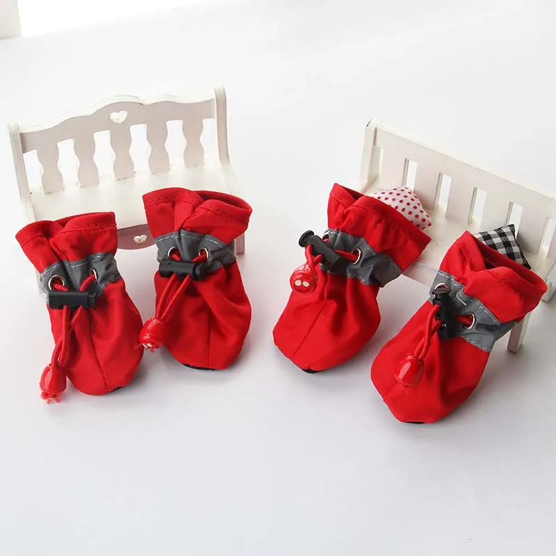 Новейшая Обувь для собак противоскользящая мягкая резиновая подошва удобная