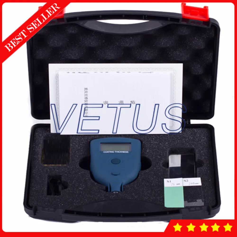 

Magnetic induction Eddy current Leeb252 Portable Coating Thickness Gauge Tester Meter