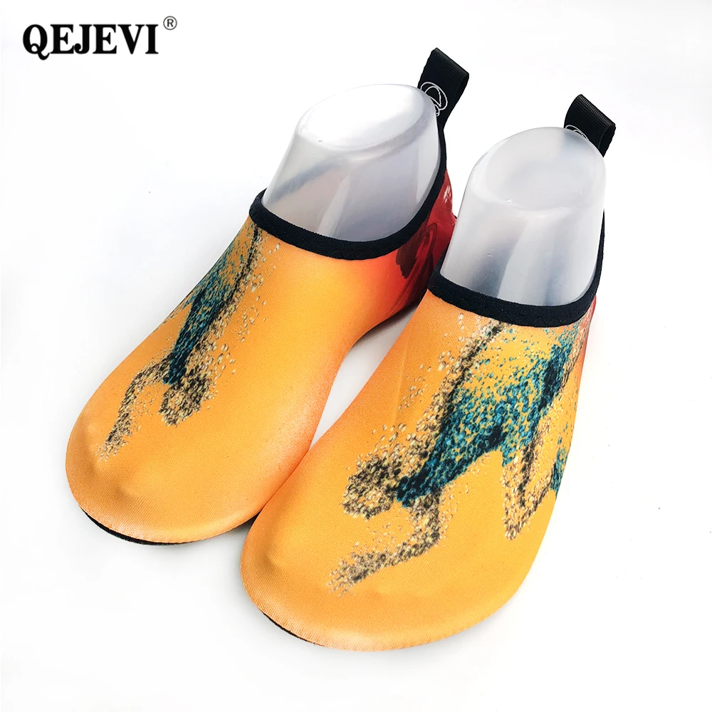 QEJEVI Новое поступление 2018 года мужские и женские туфли для воды быстросохнущие