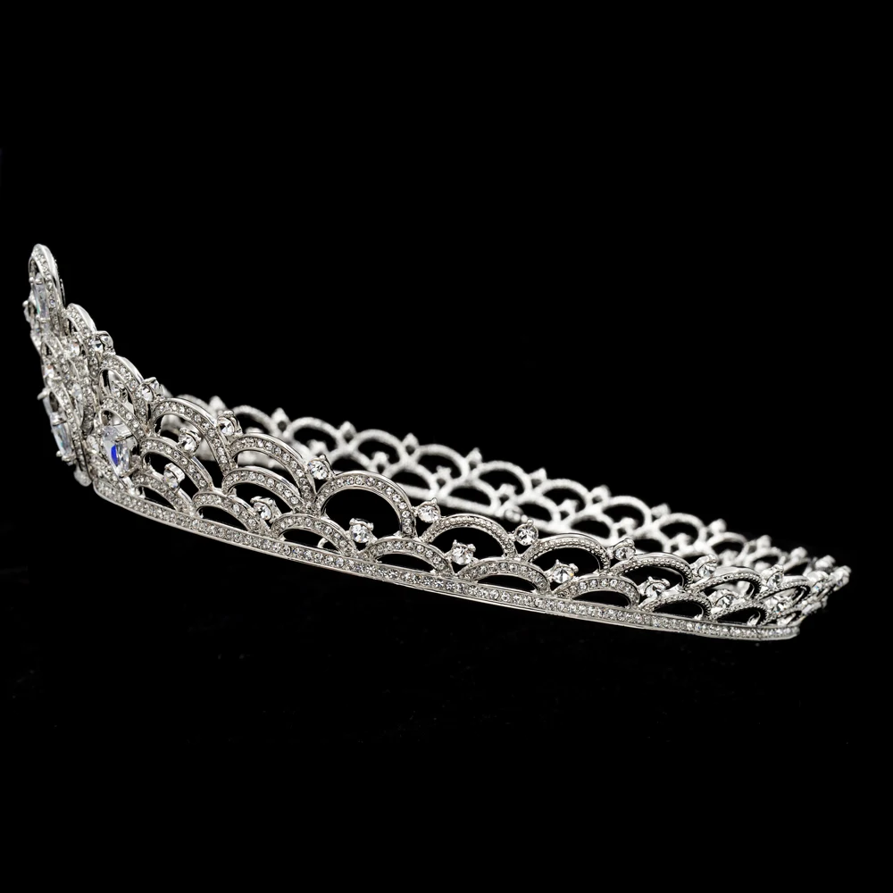 Настоящие Австрийские кристаллы стразы прозрачный фианит королевская тиара