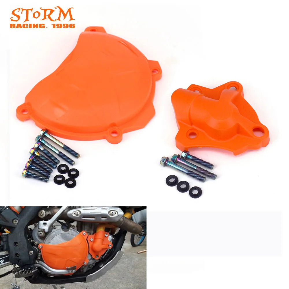 Защитная крышка водяного насоса сцепления для KTM 250 350 SXF EXCF XCF XCFW SX F EXC XC SXF250 SXF350