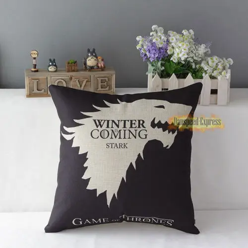 Игра престолов дом сигил главная декоративные плоская подушка чехол обложка