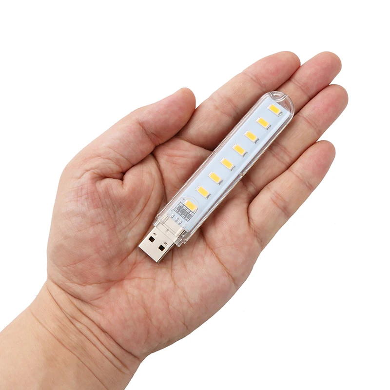 Светодиодный мини-светильник kebidu 5 В USB 3/8 светодиосветодиодный настольная лампа
