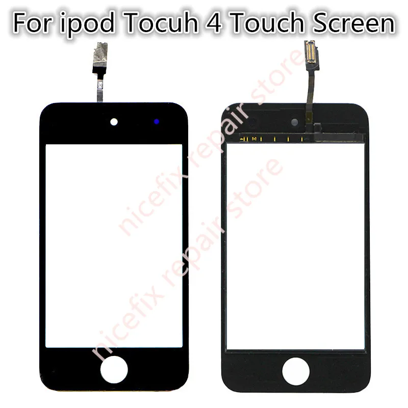 Новое поступление Переднее стекло сенсорный экран дигитайзер Замена для iPod Touch 4