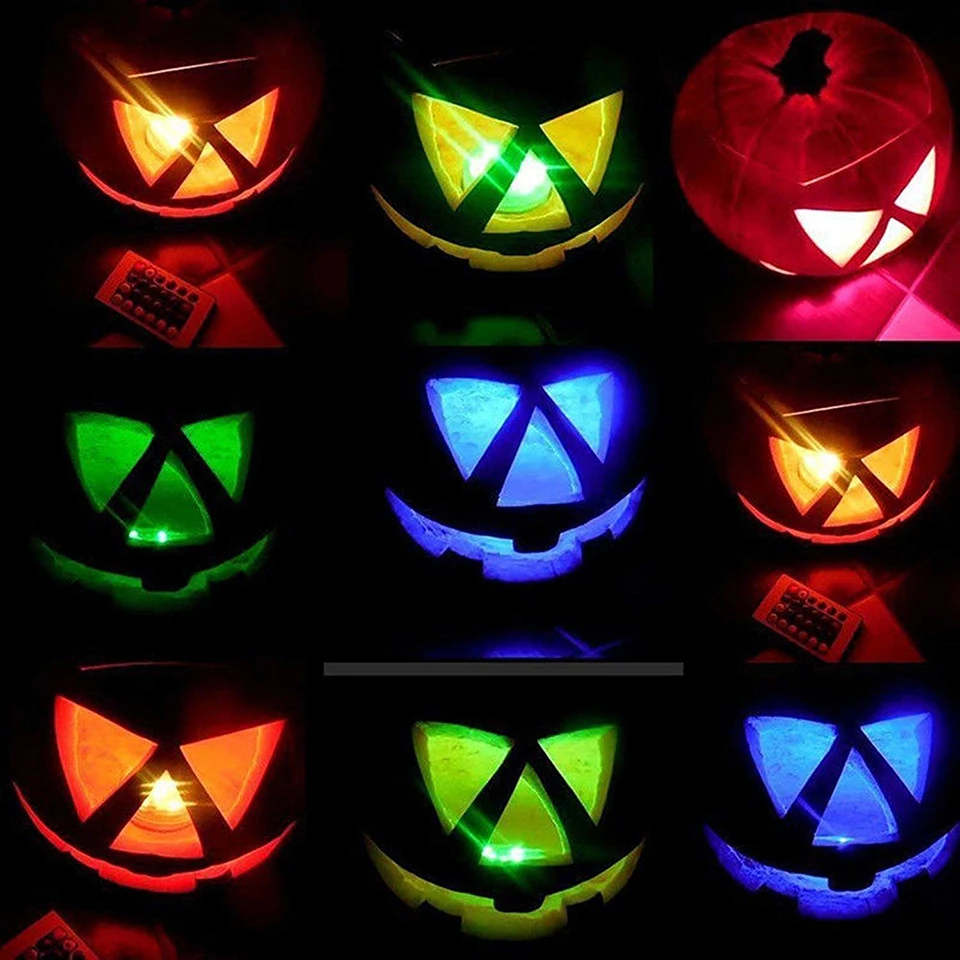 Водонепроницаемый подводный разноцветный RGB светильник с аккумулятором ночник