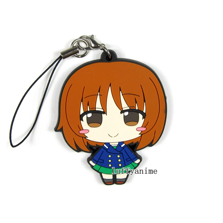 Girls und Panzer GIRLS and PANZER резиновая подвеска Oshida мультфильм аниме экшн игрушка фигурки