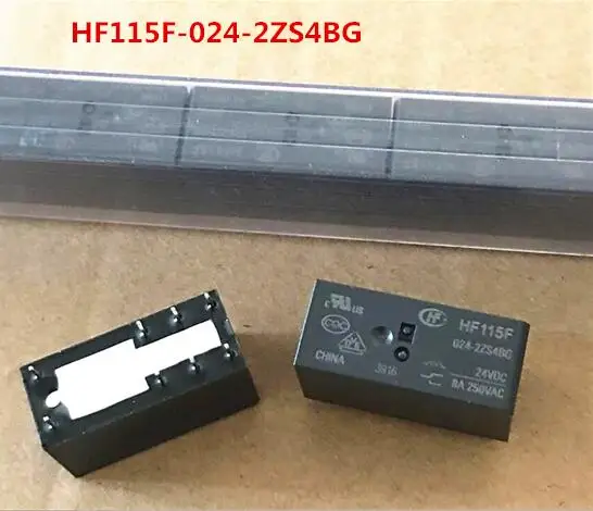 Горячая новинка реле HF115F 024-2ZS4BG HF115F-024-2ZS4BG DC24V 24V DIP8 10 шт./лот | Обустройство дома