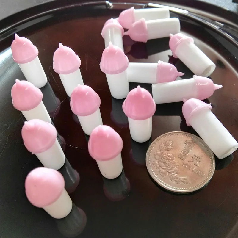 Розовое конфетти мини-Кормушка для кормления-бутылочка разбрасываемая бусина