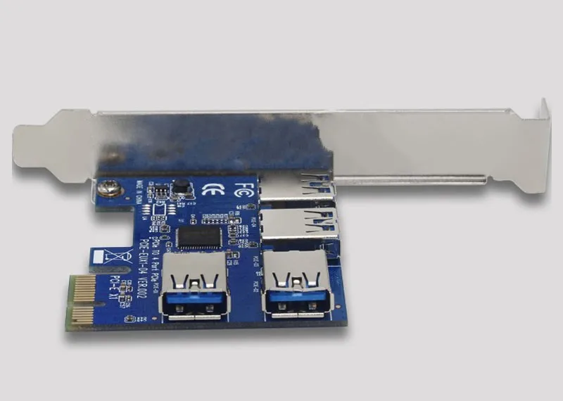 PCIe 1 4 PCI Express 16X Слоты Riser Card E 1X к внешнему слота адаптер express порт мультипликатор
