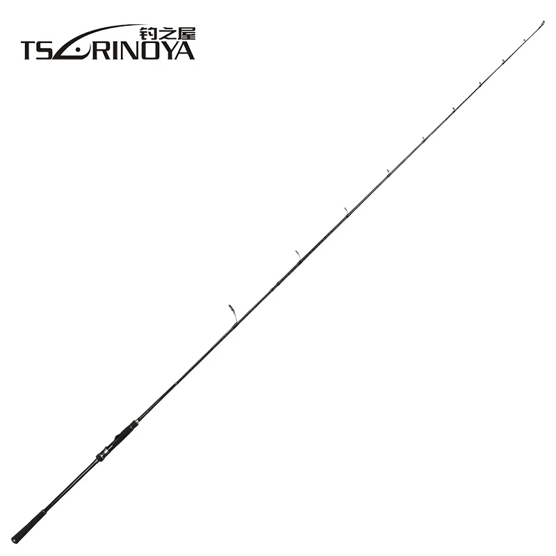 

TSURINOYA MYSTERY 2.4m/2.7m M/MH Power Carbon Fiber Spinning Fishing Rod FUJI Accessories Canne A Peche Fishing Tackle