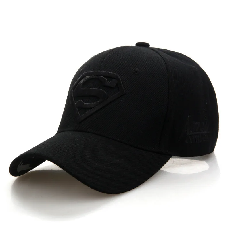 All Black Новая Мода Супермен Кепка Ny Кепка La Бейсбол Кепки s Шапки для Для мужчин, бренд Snapback Кепки s Кепка-тракер в стиле «хип-хоп» Шапки, мужские и женские бейсбольные кепки - Цвет: All Black