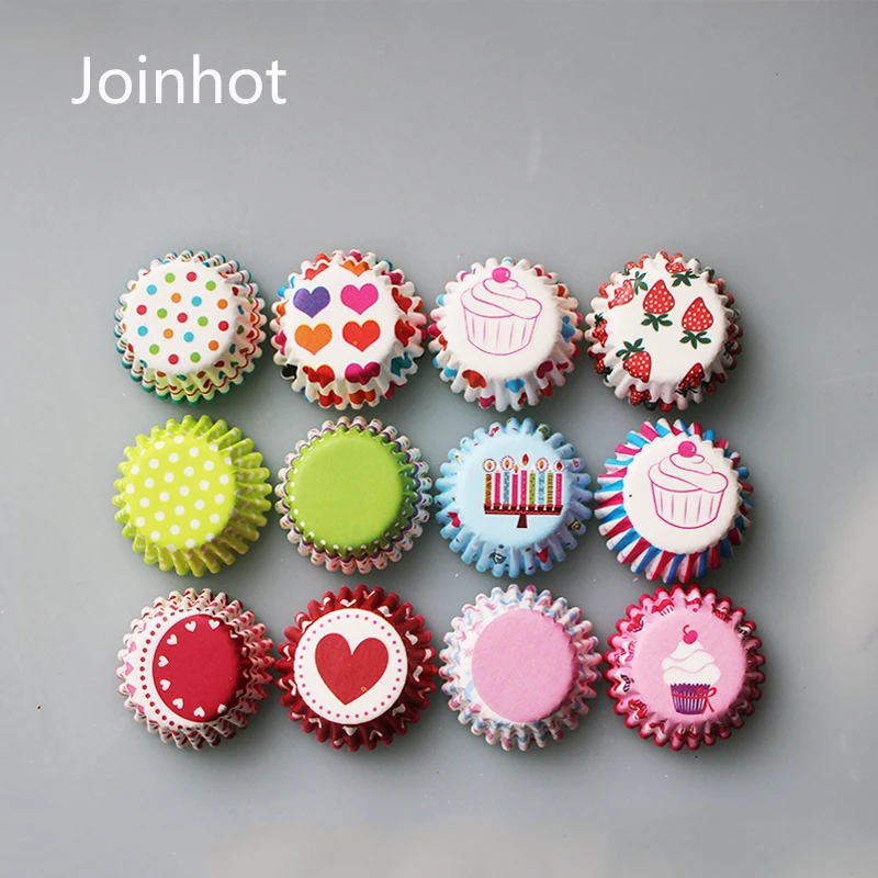 120 шт. мини Чехлы для капкейков с держателем шоколада|chocolate paper cups|mini cupcake linersmini |