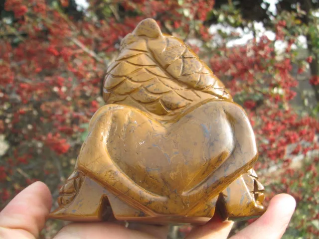 Натуральный красивый тигровый глаз резьба по камню исцеления хрустального