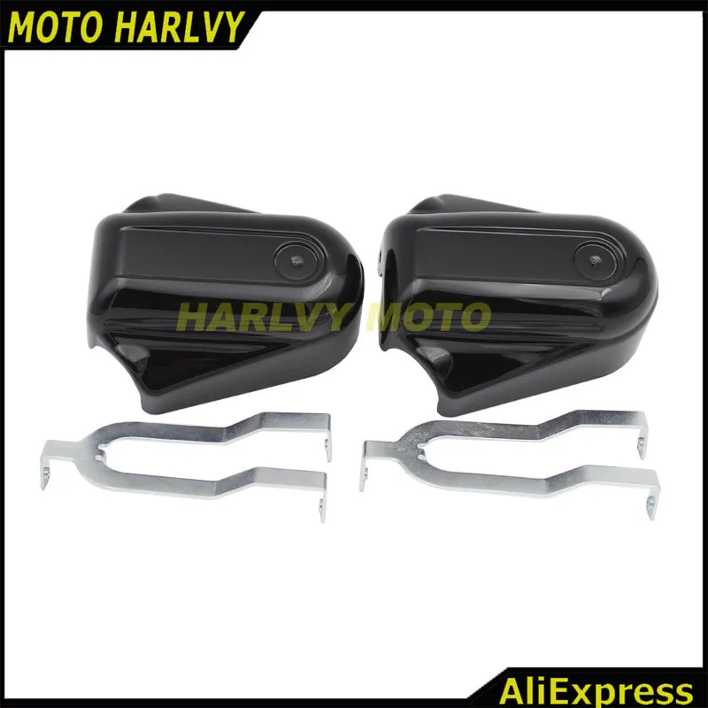 Черный бар и щит задняя ось фантомное покрытие для Harley Softail FLSTC FLSTN FLS FXSTB |