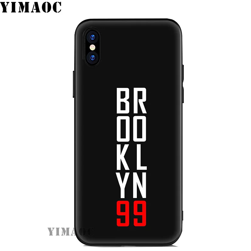 Мягкий силиконовый чехол YIMAOC Brooklyn Nine для iPhone 11 Pro Xr Xs Max X или 10 8 7 6 6S Plus 5 5S SE |