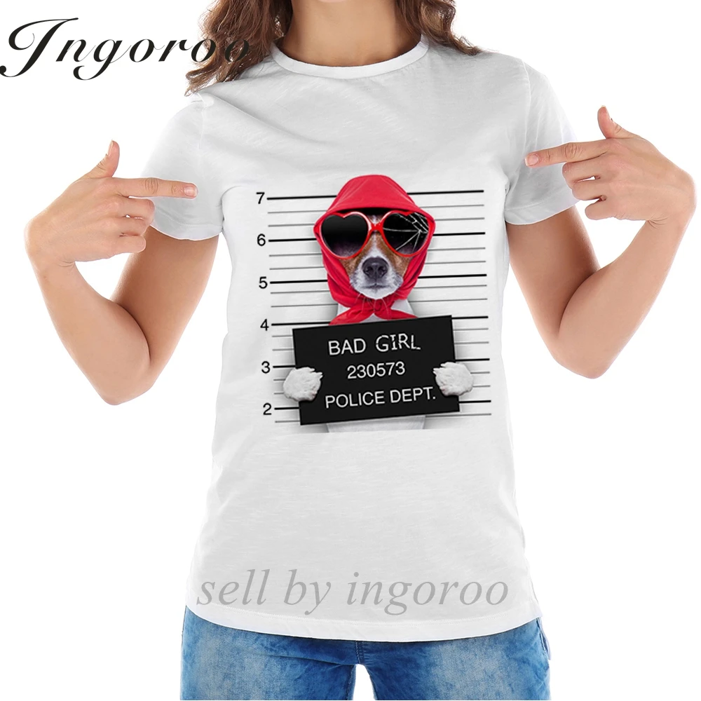 Babaseal Топ бренд Mugshot леди собака Графический Тройники забавная футболка Русалка